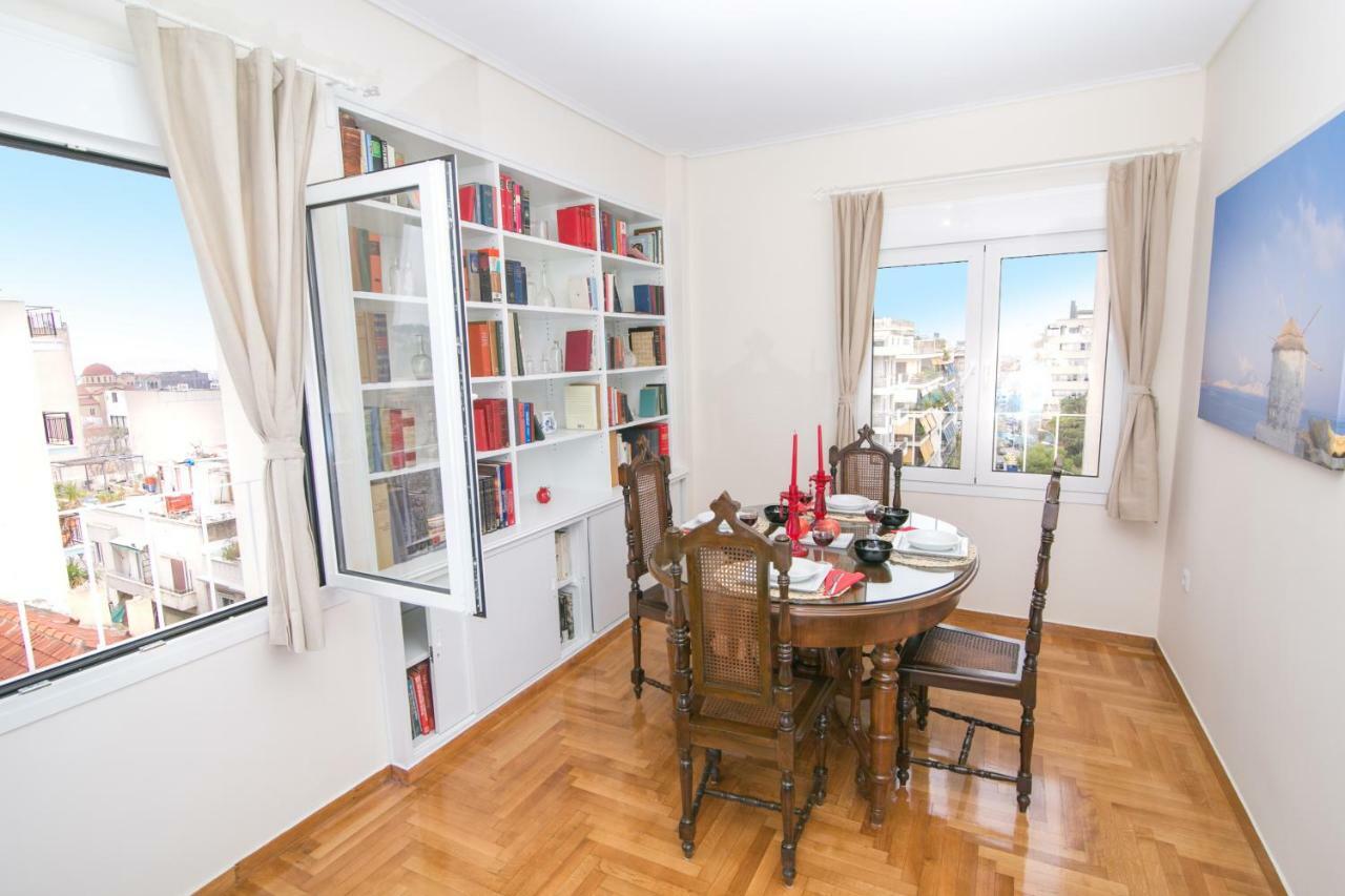 Magnificent Luxury Retrostyle Flat Acropolis View Apartman Athén Kültér fotó